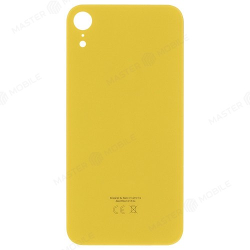 Задняя крышка для Apple iPhone Xr (желтый) (Premium)