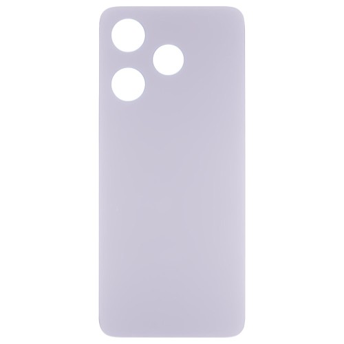 Задняя крышка для Xiaomi Poco M6 4G (2404APC5FG) (серебристый)