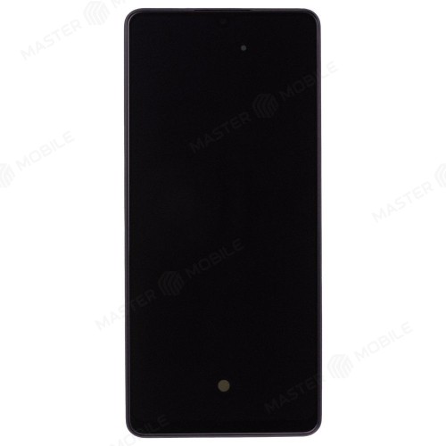 Дисплей для Samsung A426 Galaxy A42 5G + тачскрин (черный) (в рамке) (ORIG100) (SP)