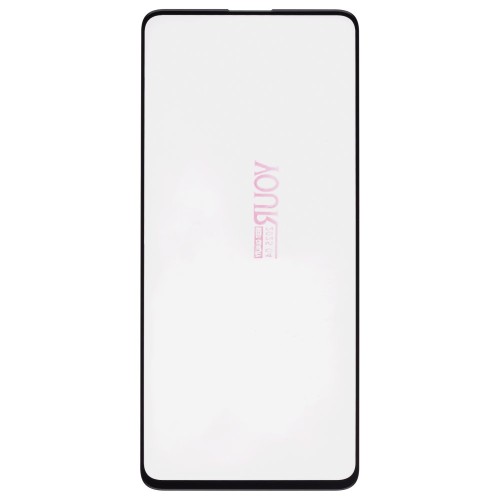 Стекло модуля для Samsung A515 Galaxy A51 / M317 Galaxy M31s + OCA (без выреза камеры) (черный) (Musttby) (Premium)