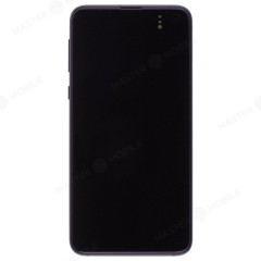 Дисплей для Samsung G970 Galaxy S10e + тачскрин (черный) (в рамке) (ORIG100) (возможен дефект ЛКП)