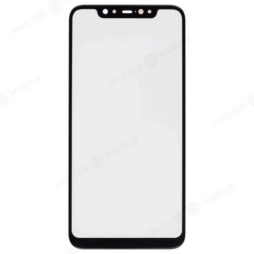 Стекло модуля для Xiaomi Mi 8 (M1803E1A) + OCA (черный)