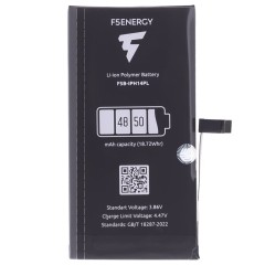 Аккумулятор для Apple iPhone 14 Plus (F5ENERGY) (усиленный) (4850 мАч) (SPECIAL EDITION) + двухсторонний скотч
