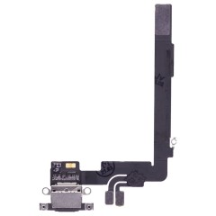 Шлейф для Apple iPhone 16 Pro Max с комп. + разъем зарядки (черный) (ORIG100)