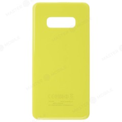 Задняя крышка для Samsung G970 Galaxy S10e (желтый)