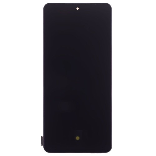 Дисплей для Samsung M556 Galaxy M55 5G + тачскрин (черный) (в рамке) (ORIG100) (SP)