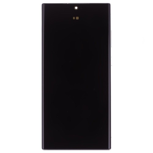 Дисплей для Samsung S918 Galaxy S23 Ultra + тачскрин (серебристый) (в рамке) (ORIG100) (SP)