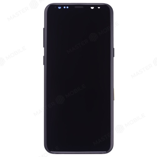 Дисплей для Samsung G955 Galaxy S8+ + тачскрин (черный) (в рамке) (OLED) (Full Size)