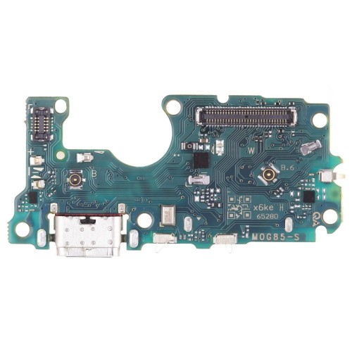 Нижняя плата для Motorola Moto G85 (XT2427-3) с комп. + разъем зарядки + микрофон + разъем SIM