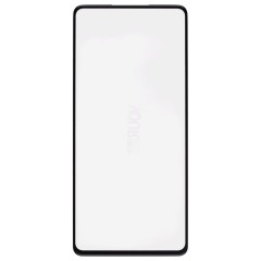 Стекло модуля для Samsung A725 Galaxy A72 + OCA (без выреза камеры) (черный) (Musttby) (Premium)