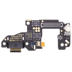Нижняя плата для Huawei P30 (ELE-L29) с комп. + разъем зарядки + микрофон (ORIG100)