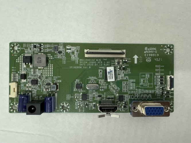 Материнская плата, MN11000102 60104-10660 VER:1.00 Монитор Huawei AD80HW 60Hz MV238FHB-N30
