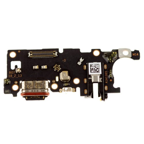 Нижняя плата для OPPO A6x 4G (CPH2819) с комп. + разъем зарядки + микрофон (ORIG100)