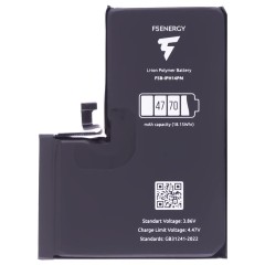 Аккумулятор для Apple iPhone 14 Pro Max (F5ENERGY) (усиленный) (4770 мАч) (SPECIAL EDITION) + двухсторонний скотч