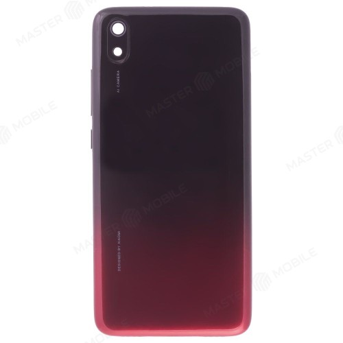 Задняя крышка для Xiaomi Redmi 7A (M1903C3EG) (красный) (в сборе со стеклом камеры)