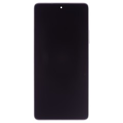 Дисплей для Xiaomi 11T (21081111RG) / 11T Pro (2107113SG) + тачскрин (серебристый) (в рамке) (ORIG100) (SP)