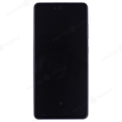 Дисплей для Samsung A525 Galaxy A52 / A526 Galaxy A52 5G / A528 Galaxy A52s + тачскрин (синий) (в рамке) (ORIG100) (SP)