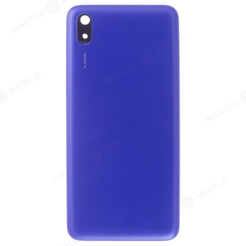 Задняя крышка для Xiaomi Redmi 7A (M1903C3EG) (синий) (в сборе со стеклом камеры)