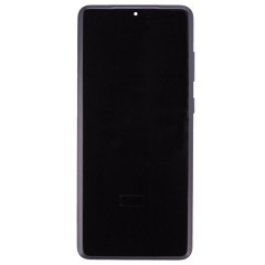 Дисплей для Samsung G985 Galaxy S20+ / G986 Galaxy S20+ 5G + тачскрин (черный) (в рамке) (OLED) (Full Size)