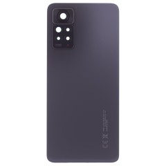 Задняя крышка для Xiaomi Redmi Note 11 Pro 4G (2201116TG) (черный) (в сборе со стеклом камеры) (ORIG100)
