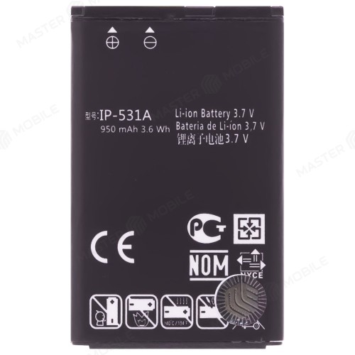 Аккумулятор для LG GM200 / GM205 / 320G / VN170 / GB100 / GB101 / GB106 / GB110 / GB125 / GS101 / KG280 (LGIP-531A)