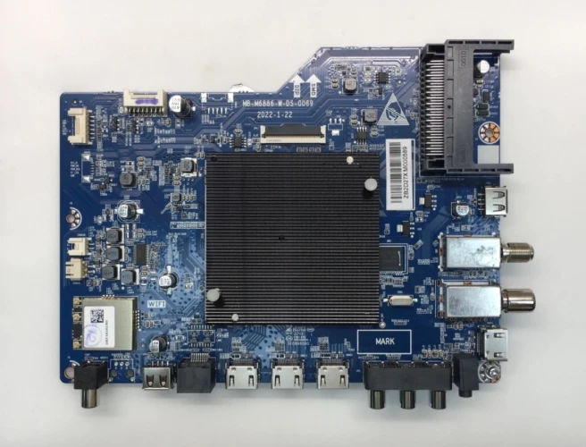 Материнская плата MB-M6886-W-DS-0069, для телевизора Hyundai H-LED50BU7008