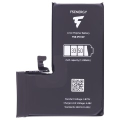 Аккумулятор для Apple iPhone 15 Pro (F5ENERGY) (усиленный) (3350 мАч) (SPECIAL EDITION) + двухсторонний скотч