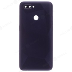 Задняя крышка для OPPO A12 (CPH2083) (черный) (в сборе со стеклом камеры)