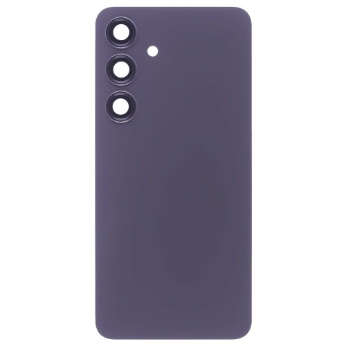 Задняя крышка для Samsung S921 Galaxy S24 (черный) (в сборе со стеклом камеры)