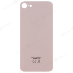 Задняя крышка для Apple iPhone 8 (золотистый) (с широким отверстием) (Premium)