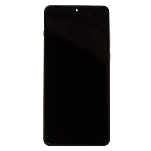 Дисплей для OnePlus 13 (CPH2653) + тачскрин (серебристый) (в рамке) (ORIG100) (SP)