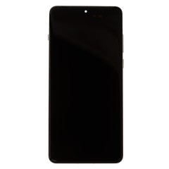 Дисплей для OnePlus 13 (CPH2653) + тачскрин (серебристый) (в рамке) (ORIG100) (SP)
