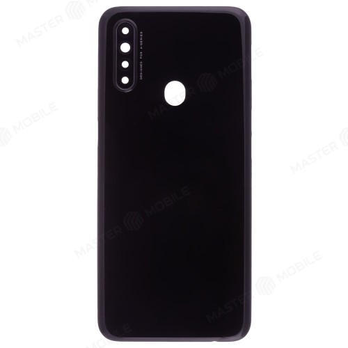 Задняя крышка для OPPO A31 (CPH2015) (черный) (в сборе со стеклом камеры)