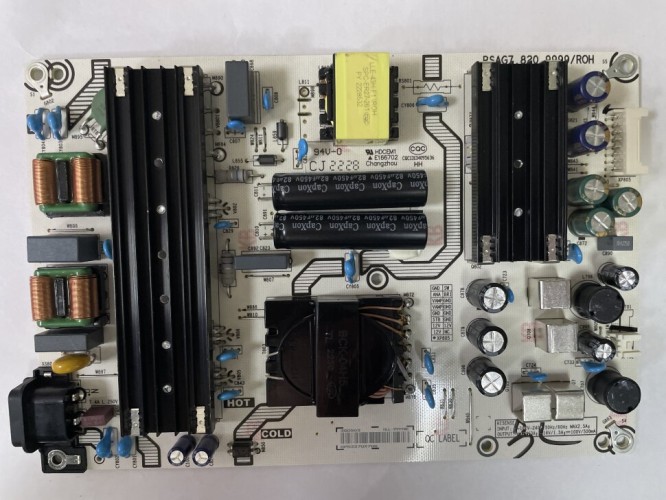 Блок питания RSAG7.820.9999/ROH TOSHIBA 65C350KE T650QVN07.5