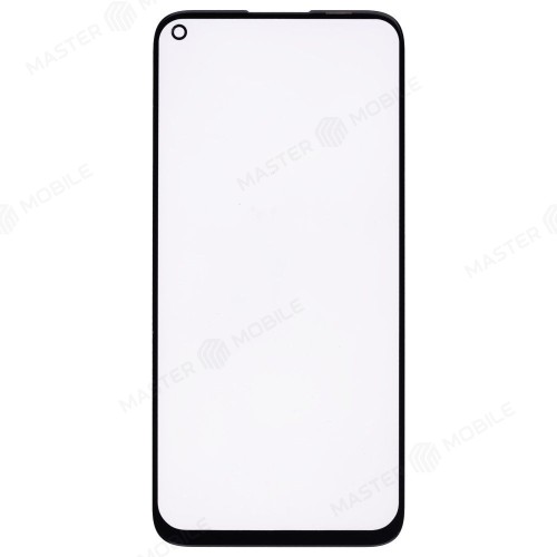 Стекло модуля для Huawei P40 Lite (JNY-LX1) / Nova 6 SE (JNY-TL10) + OCA (черный)