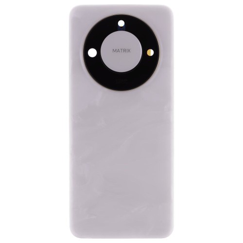 Задняя крышка для Huawei Honor X9c Smart (BRC-NX1) (белый) (в сборе со стеклом камеры)