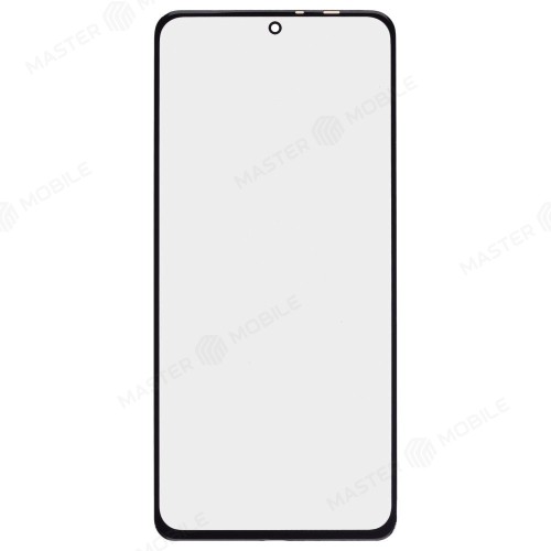 Стекло модуля для Xiaomi Poco F3 (M2012K11AG) / Poco F4 (22021211RG) / Mi 11i (M2012K11G) и др. + OCA (черный)
