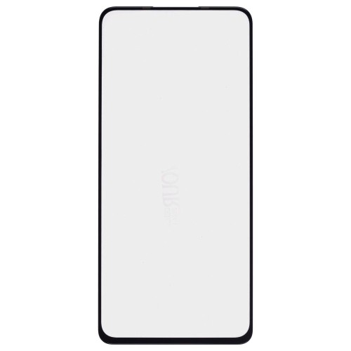 Стекло модуля для Xiaomi Redmi Note 10 Pro 4G (M2101K6G) + OCA (без выреза камеры) (черный) (Musttby) (Premium)