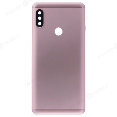 Задняя крышка для Xiaomi Redmi Note 5 (розовый) (в сборе со стеклом камеры)
