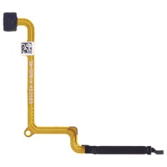 Шлейф для Xiaomi Poco C65 (2310FPCA4G) с комп. + сканер отпечатка пальца (черный)