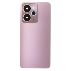Задняя крышка для Realme 14 (RMX5070) (розовый) (в сборе со стеклом камеры)