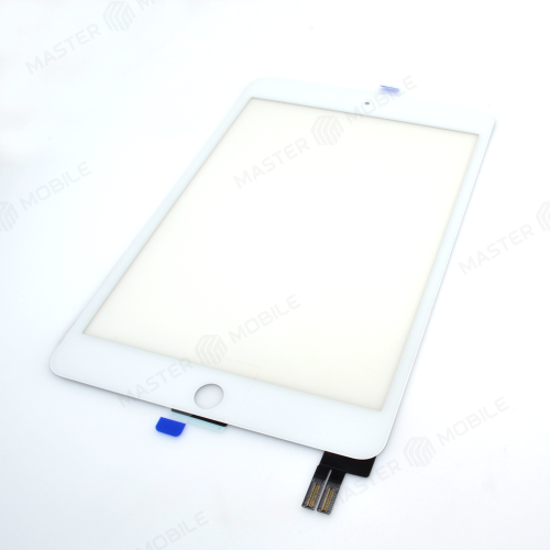 Тачскрин для Apple iPad mini 5 (A2124/A2126/A2133) (белый) (Premium)