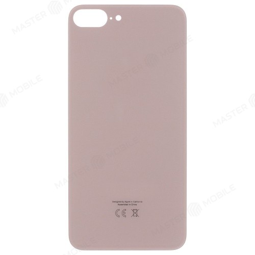 Задняя крышка для Apple iPhone 8 Plus (золотистый) (с широким отверстием) (Premium)