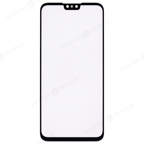 Стекло модуля для Huawei Y9 2019 (JKM-LX1) + OCA (черный)
